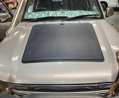 Bonnet Solar Panel - Toyota Landcruiser 100 Series - 115-Watt