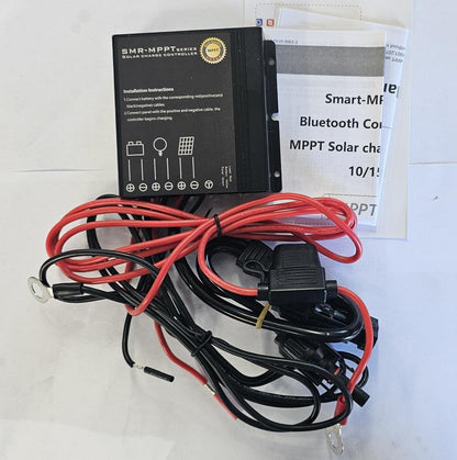 10A Waterproof MPPT Solar Controller with Clips & Connectors (All Battery Types)