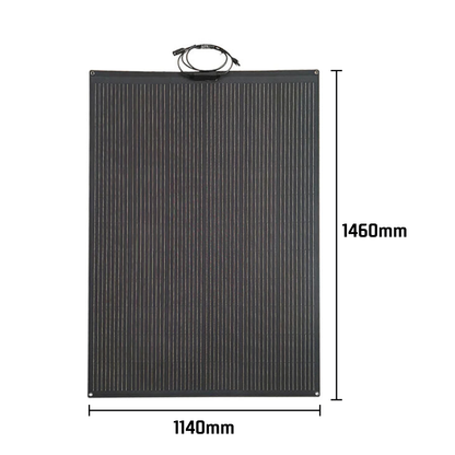 Semi-Flexible Solar Panel (1140mm x 1460mm) 300-Watt