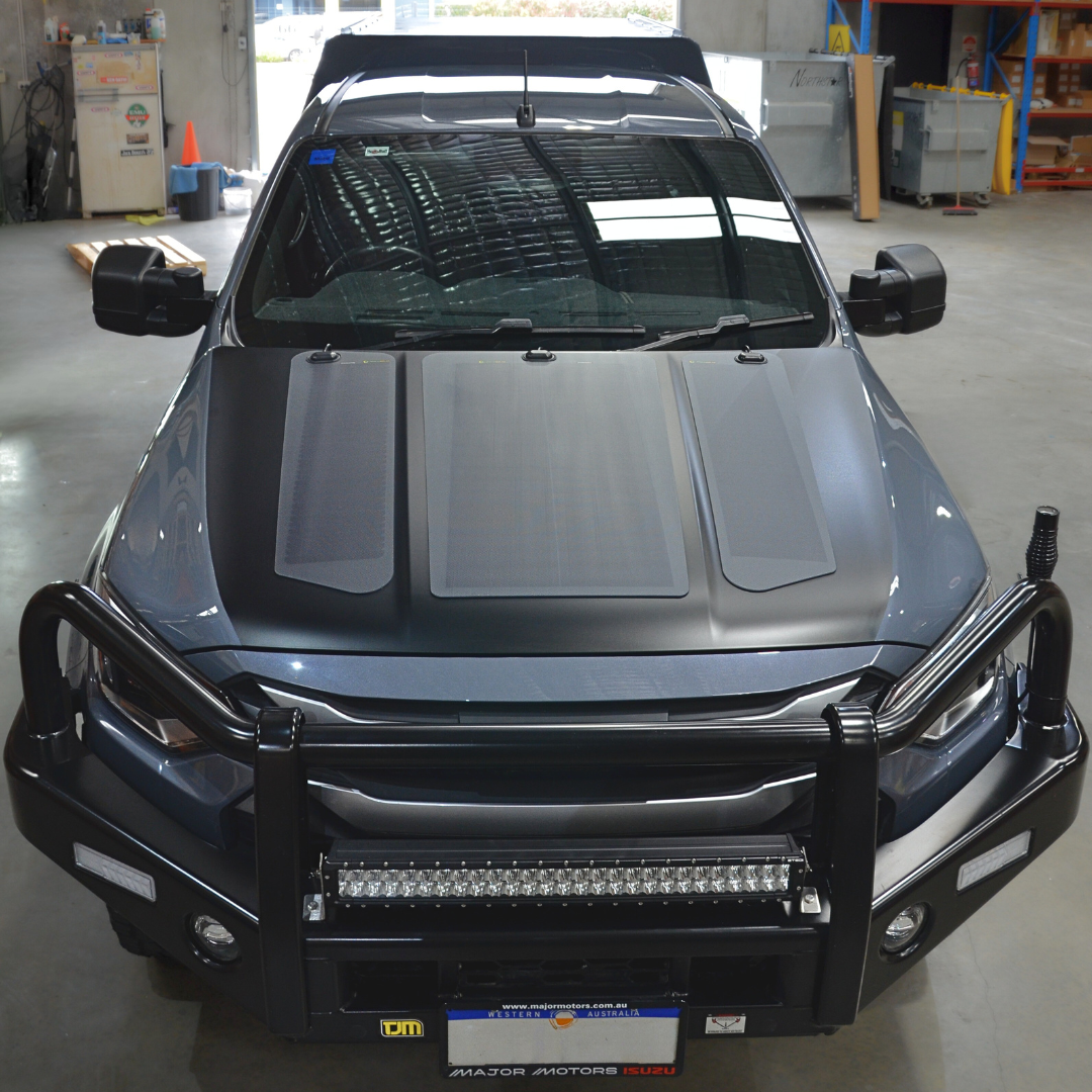 Bonnet Solar Panel - Isuzu D-Max (2024-Current) 135-Watt