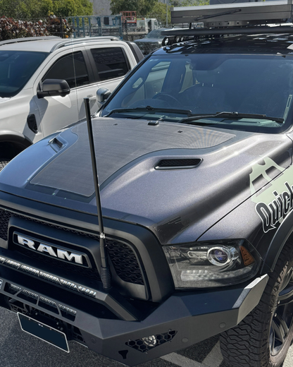 Bonnet Solar Panel - Dodge RAM 1500 Warlock - 110-Watt