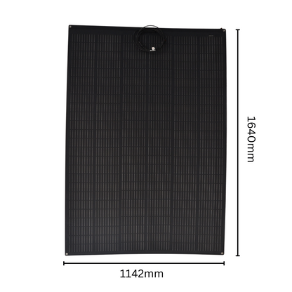 Semi-Flexible Solar Panel (1640mm x 1142mm) 360-Watt