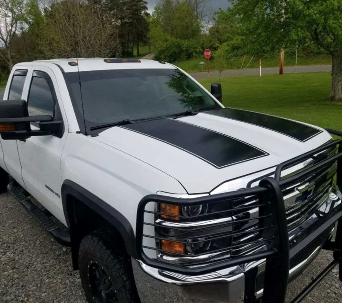 Bonnet Solar Panel - Chevy Silverado 1500 & 2500 (2014-2015) 110-Watts (2 x 55-Watts)