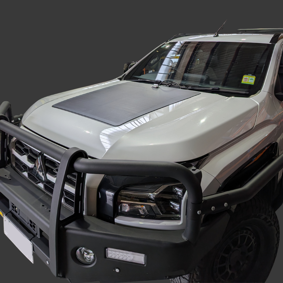 Bonnet Solar Panels - Mitsubishi Triton MV (2025-Current) 100-Watt