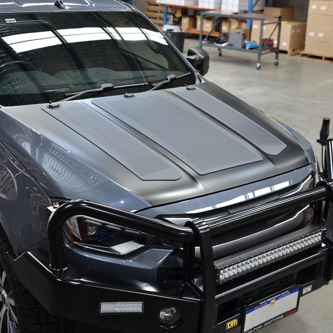 Bonnet Solar Panel - Isuzu D-Max (2024-Current) 135-Watt