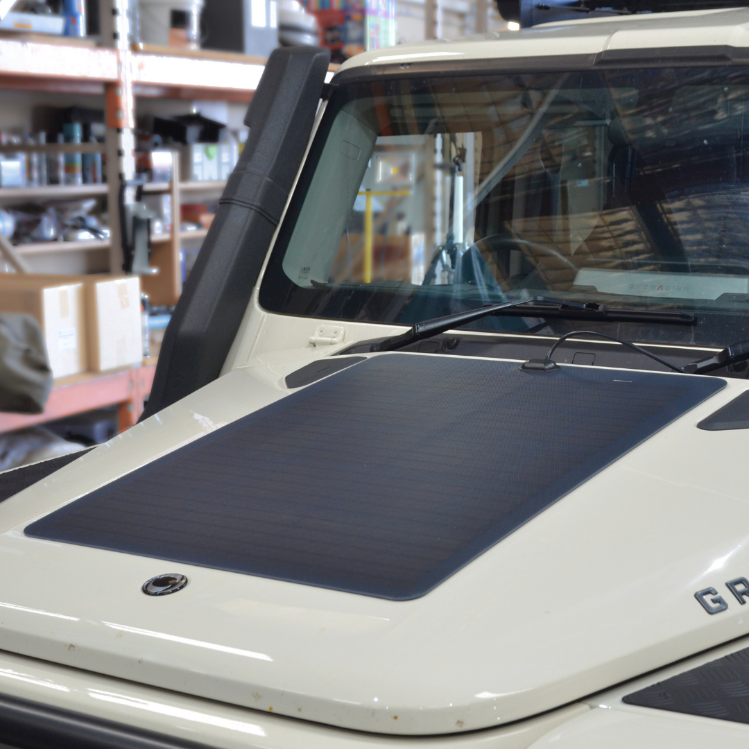 Bonnet Solar Panel - INEOS Grenadier - 90-Watt