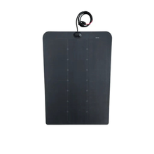 Bonnet Solar Panel - Chevy Chevrolet Silverado 2500HD with Scoop (2019-Current) 98-Watts