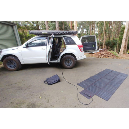 Foldable Solar Blanket with 30A MPPT Solar Controller (2590mm x 1112mm) 400-Watt