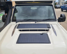Bonnet Solar Panel - Toyota Landcruiser 70 Series (VDJ78 & VDJ79) 65-Watt (35W & 30W)