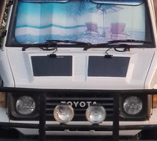 Bonnet Solar Panel - Toyota Landcruiser (1984 on) Troopy 70 Series (J70) 80-Watt