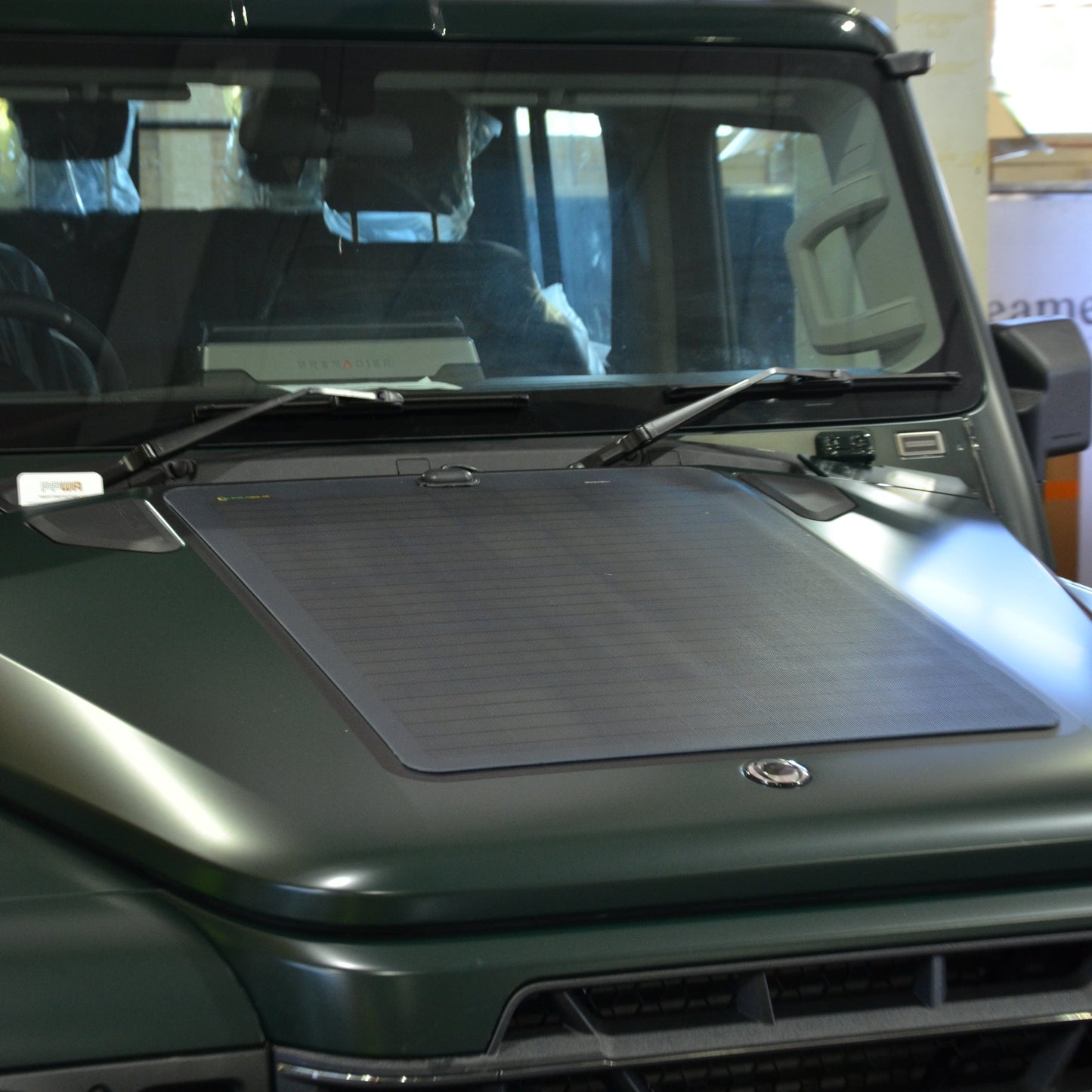 Bonnet Solar Panel - INEOS Grenadier - 90-Watt