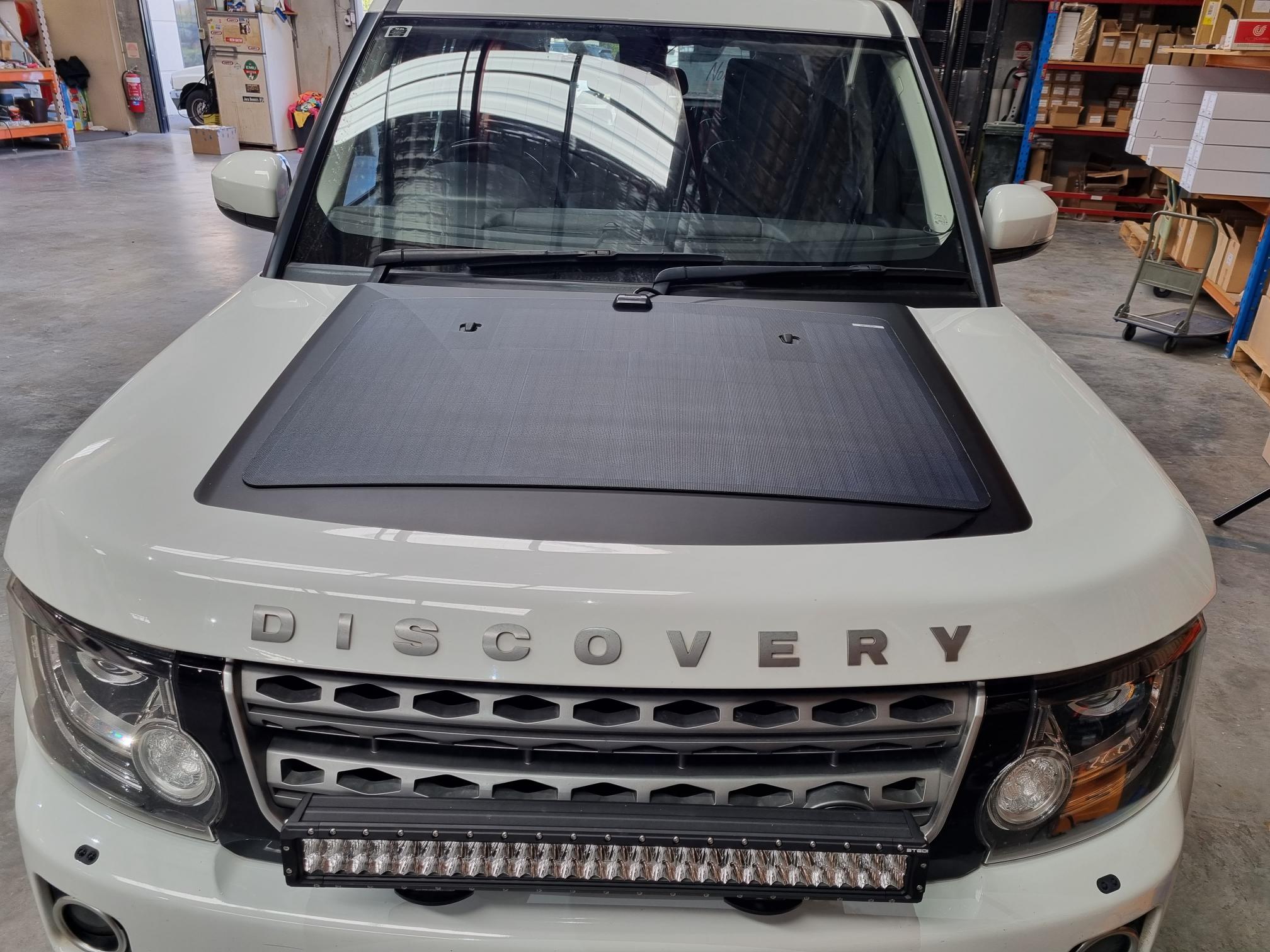 Bonnet Solar Panel - Land Rover Discovery 4 (LR3/LR4) 110-Watt ...