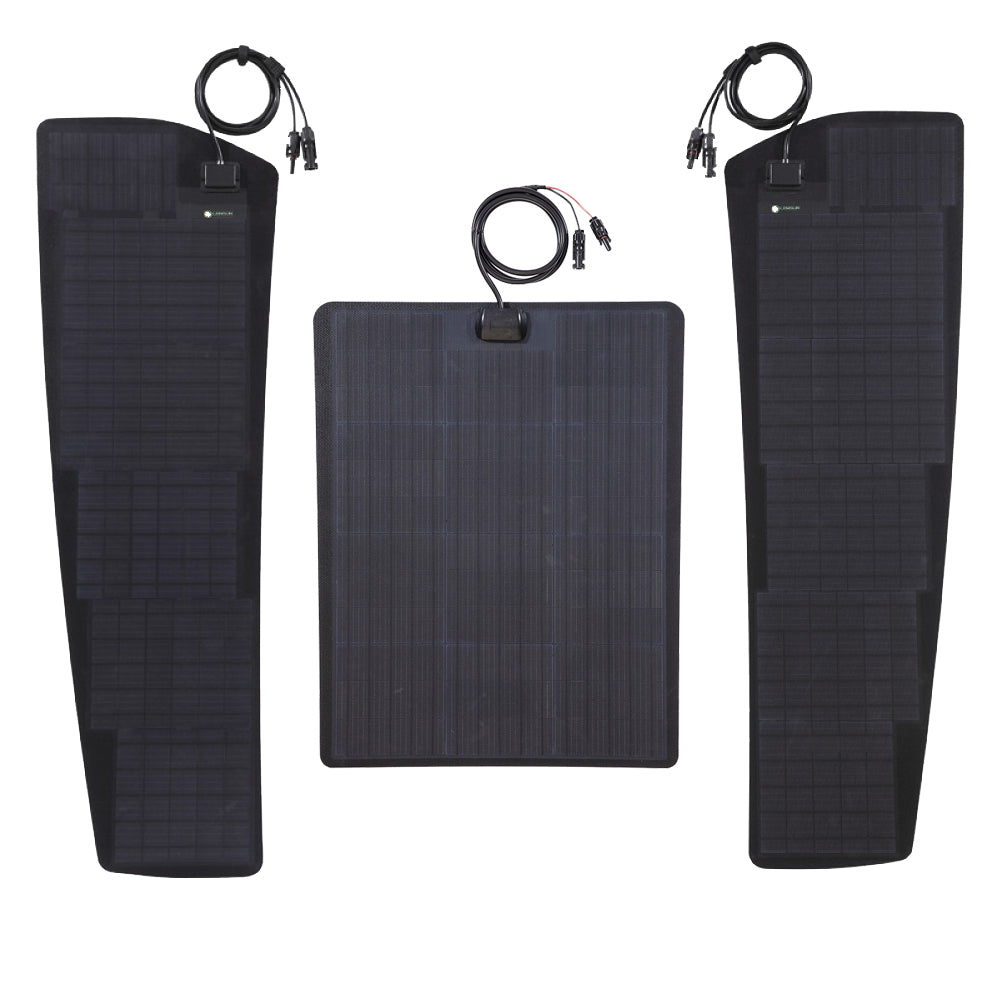 Bonnet Solar Panel - Dodge RAM 1500 4th Gen (2009-2018) 130-Watt