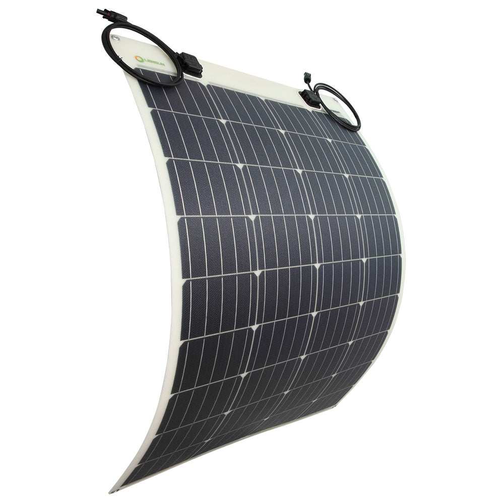 Semi-Flexible Solar Panel - RV & Marine (850 x 710) 100-Watt, White