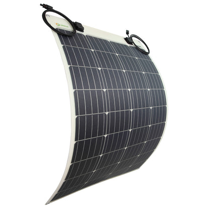 Semi-Flexible Solar Panel - RV & Marine (850 x 710) 100-Watt, White