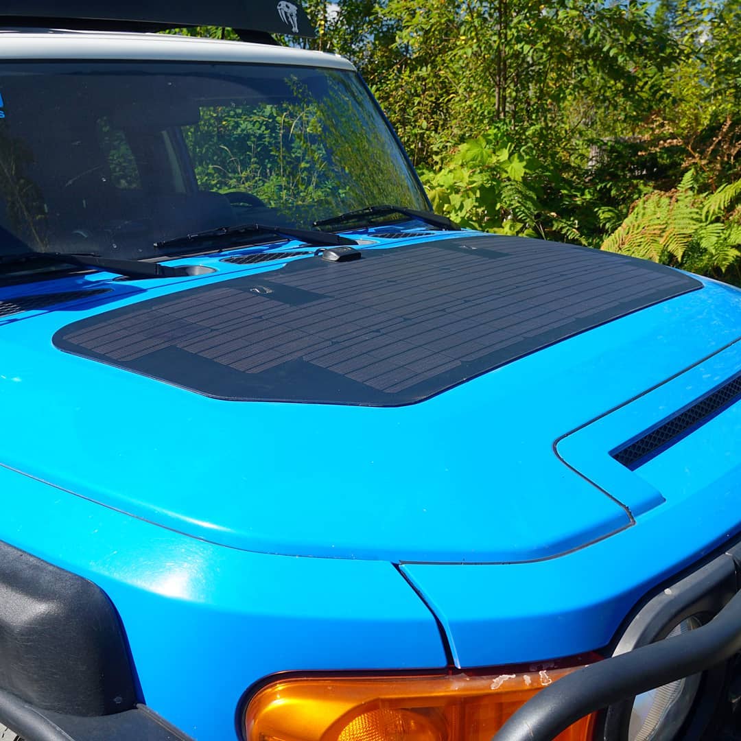 Vehicle Solar Systems | Bonnet Mounted Solar Panels – Vehicle Solar ...