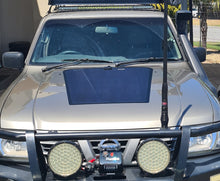 Bonnet Solar Panel - Nissan Patrol GU (Y61) Without bonnet scoop - 90-Watt