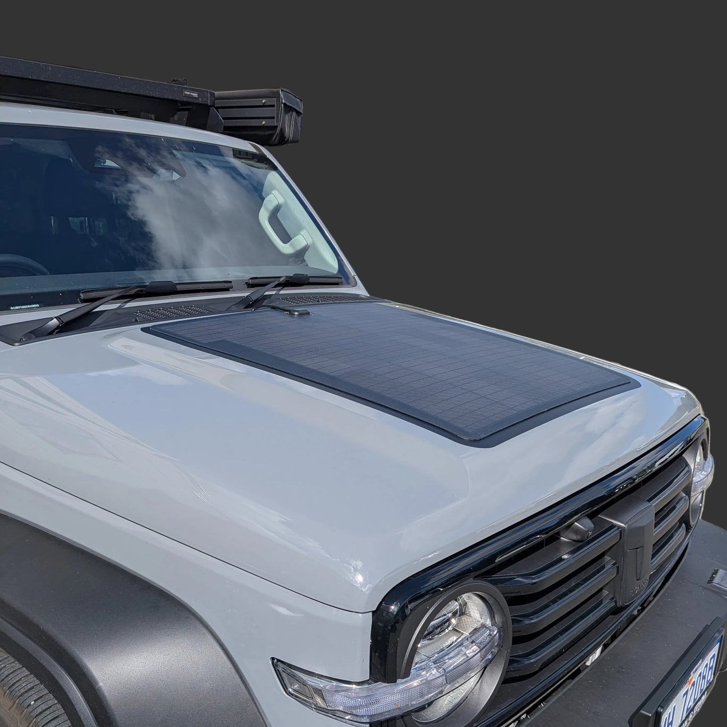 Bonnet Solar Panel - GWM Tank 300 - 100-Watt