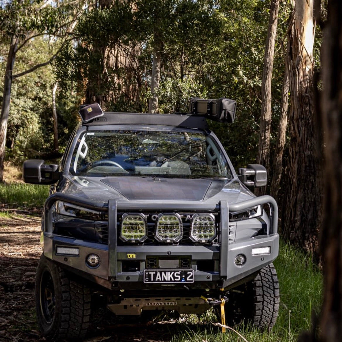 Bonnet Solar Panel - Toyota Hilux N90 (2025-Current) 95-Watt