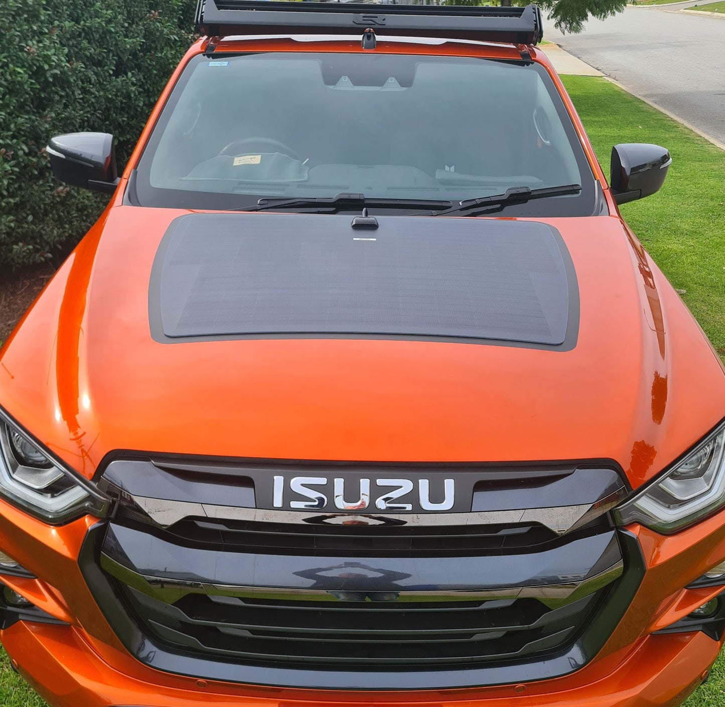 Bonnet Solar Panel - Isuzu D-Max (2017 to 2024) 100-Watt