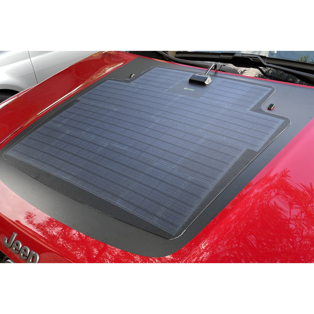 Bonnet Solar Panel - Jeep Compass (2018-Current) 65-Watt
