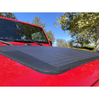 Bonnet Solar Panel - Jeep Wrangler JK - 105-Watt
