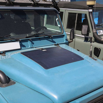 Bonnet Solar Panel - Land Rover Defender (2007-2015) 50-Watt