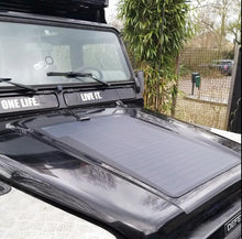 Bonnet Solar Panel - Land Rover Defender (1984 - 2006) 75-Watt