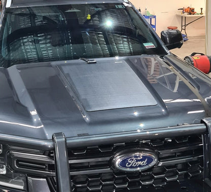 Bonnet Solar Panel - Ford Ranger Next Generation (2022-Current) 75-Watts
