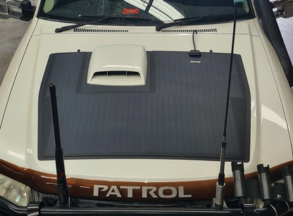 Bonnet Solar Panel - Nissan Patrol GU (with scoop) 125-Watt