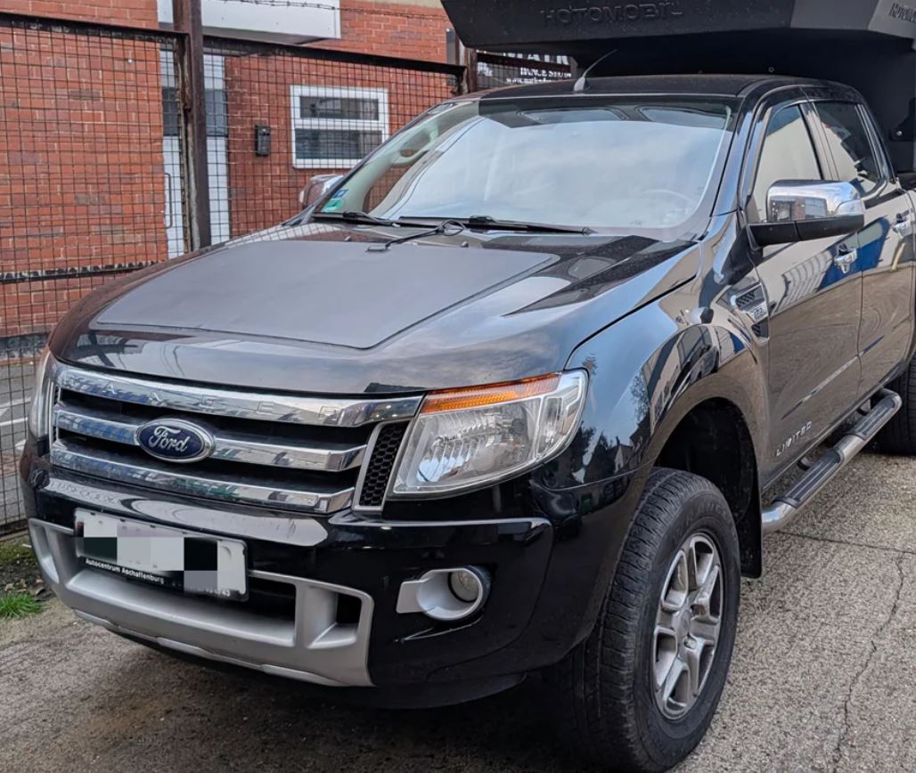 Bonnet Solar Panel - Ford Ranger (2011-2015) 100-Watts