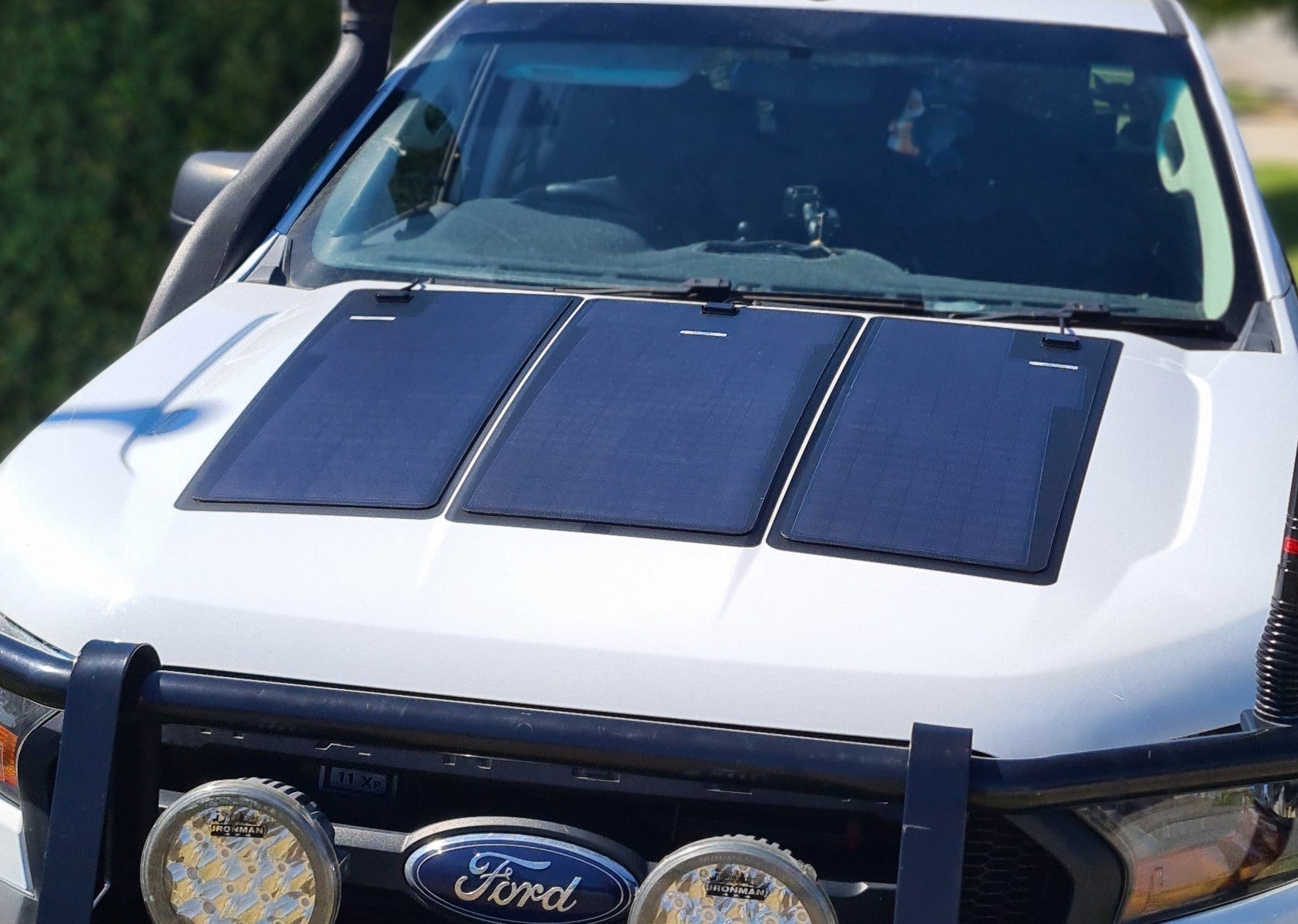 Bonnet Solar Panel - Ford Ranger T6 (2015 - 2022) 115-Watts – Vehicle ...