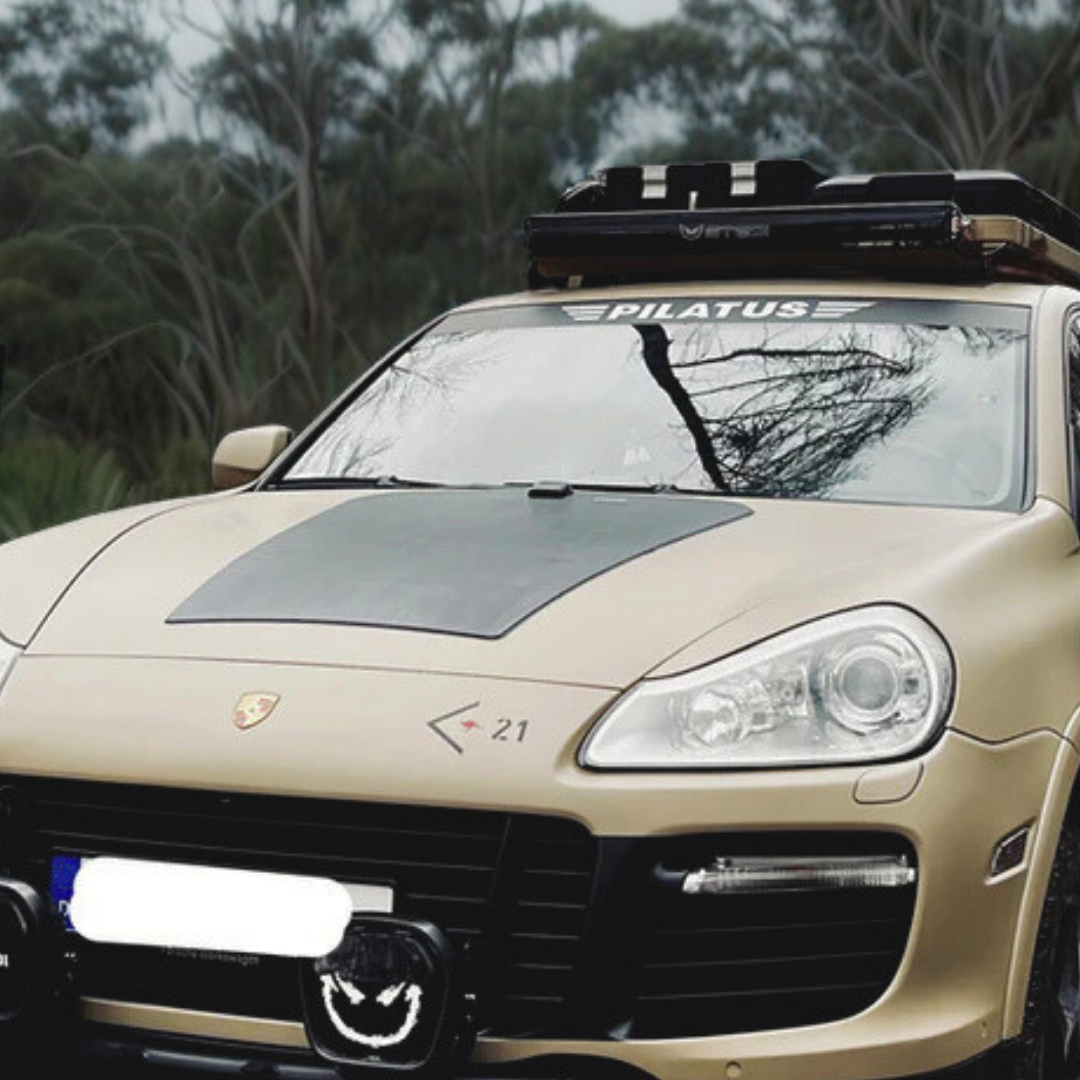 Bonnet Solar Panel -  Mazda BT-50 (current model), Ford F-150 (2015-2020), Patrol Y61 (without bonnet scoop), LDV T60 Max (2023-Current), Porsche Cayenne (2003-2010)  - 90-Watt