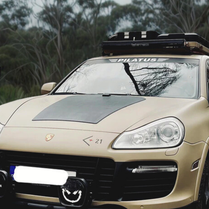 Bonnet Solar Panel -  Mazda BT-50 (current model), Ford F-150 (2015-2020), Patrol Y61 (without bonnet scoop), LDV T60 Max (2023-Current), Porsche Cayenne (2003-2010)  - 90-Watt