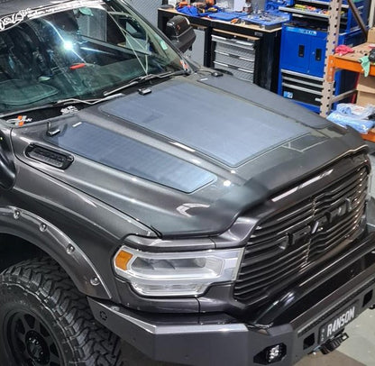 Bonnet Solar Panel - Dodge RAM 2500 & 3500 (2018-Current) 170-Watt