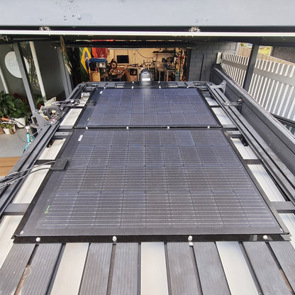 Semi-Flexible Solar Panel (1100mm x 710mm) 150-Watt