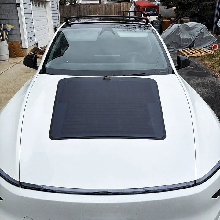Bonnet Solar Panel - Tesla Y Model 85-Watt – Vehicle Solar Solutions