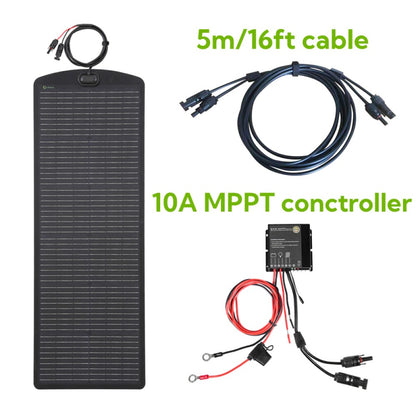 I Kamper Semi-Flexible Solar Panel (1450mm x 405mm) 110-Watt