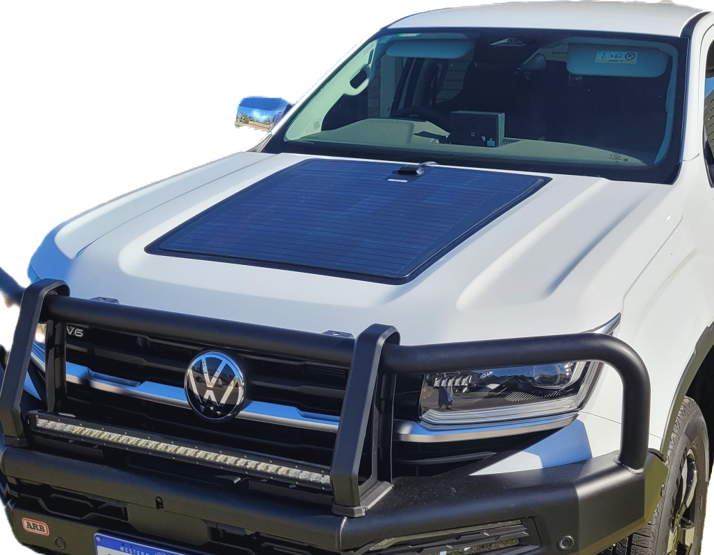 Bonnet Solar Panel - Volkswagen Amarok (2023-Current) 100-Watt