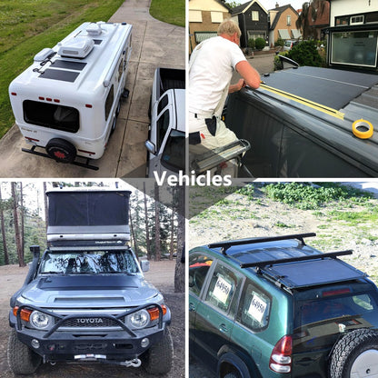 Semi-Flexible Solar Panel (750mm x 535mm) 60-Watt