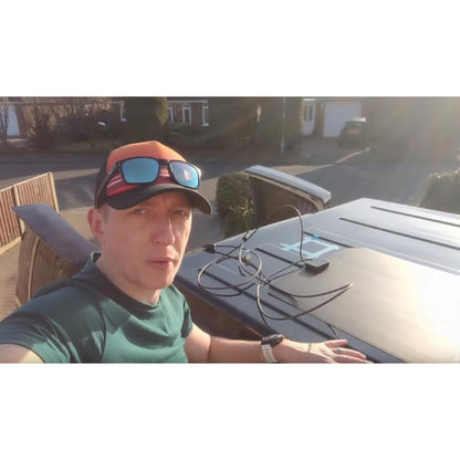 Semi-Flexible Solar Panel - Modular (1070mm x 350mm) 55-Watt